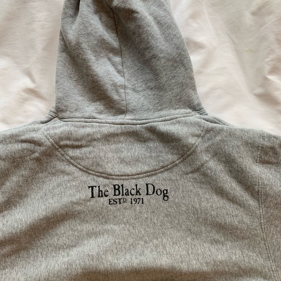 Kids Black Dog Hoodie - Picture 3 of 4